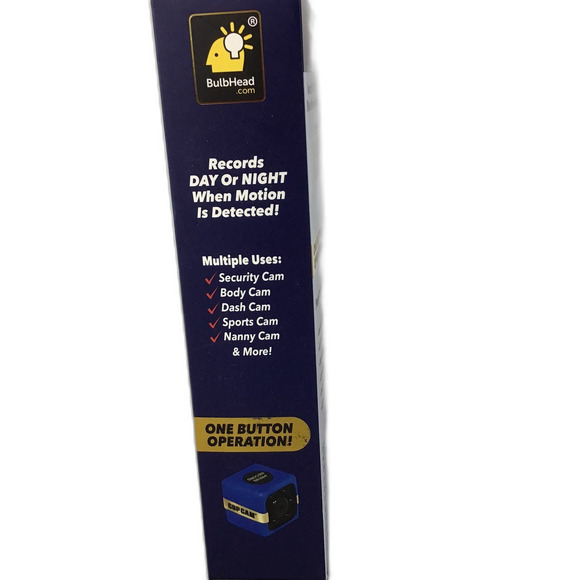 Cop Cam Security Compact Cordless HD Camera One Cubic Inch - Picture 4 of 5